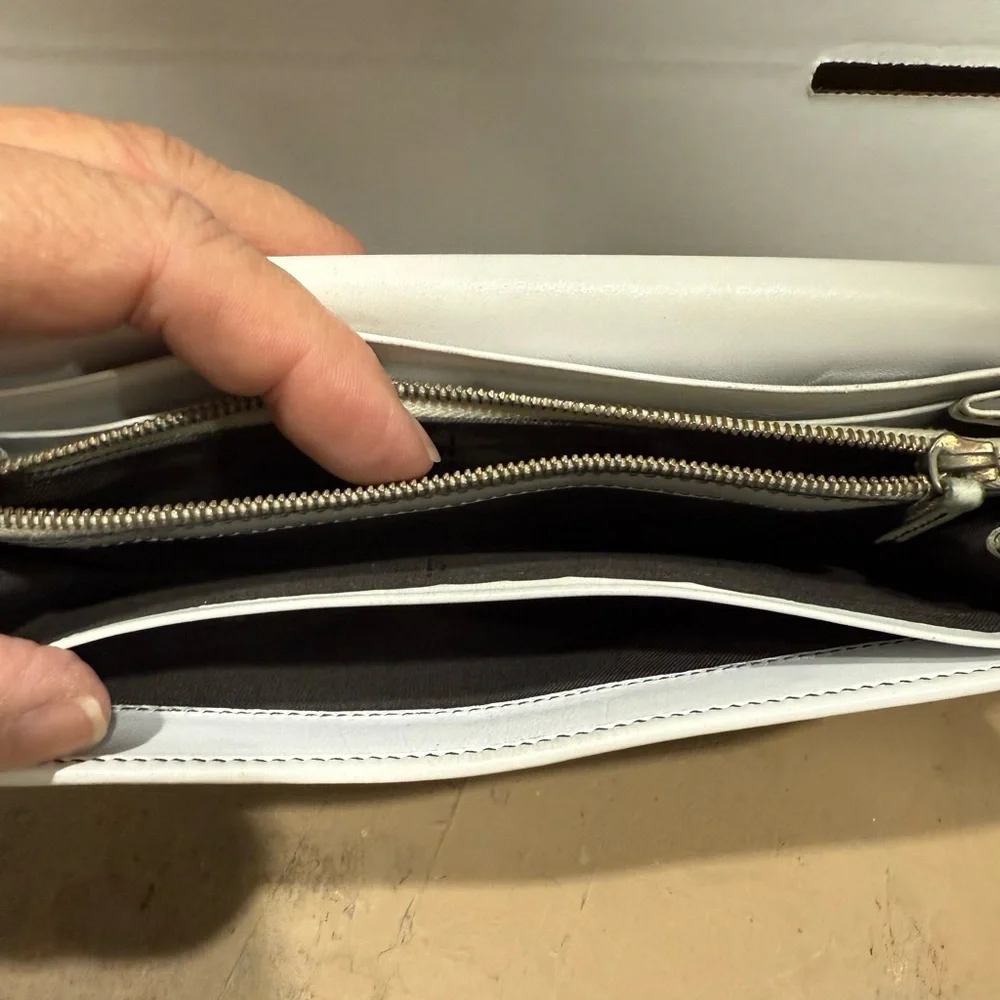 Fendi Monogram Black and White Clutch - Picture 7 of 7
